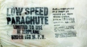 Printed info on Windhaven chute made in 1978