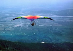 Dave Meyers heads out from Pine Flats, San Bernadino, California, in a Seagull 3 in 1973 or -4