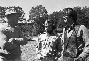 George Worthington, Tom Peghiny, and Dennis Pagen at Chattanooga in October 1978 by Bettina Gray