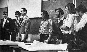 Northrop Institute of Technology Ultralight Flight Seminar in January 1974. Photo by Clara Allen.
