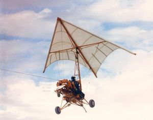 Paresev (paraglider research vehicle) in 1968