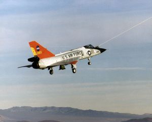 F-106 under aero-tow