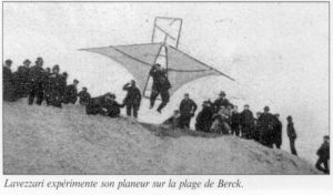 Jan Lavezzari's 1904 hang glider