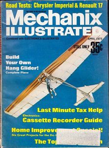 VJ-23 on the cover of Mechanix Illustrated, April 1973
