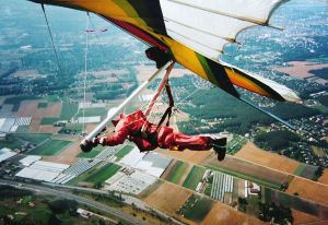 Airwave Magic 4 hang glider in France, in 1994