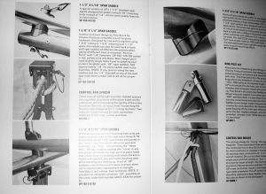 Page from the 1974 Brock hang glider parts catalog