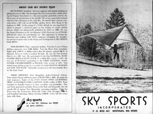 Early Sky Sports brochure