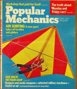Dick Eipper on the cover of Popular Mechanics